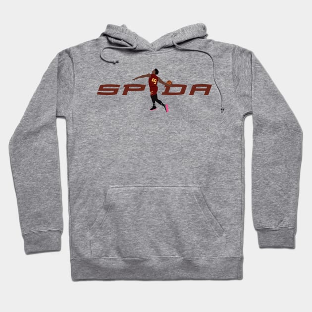 Donovan Mitchell - Spida Mitchell Cavs Hoodie by SportCulture